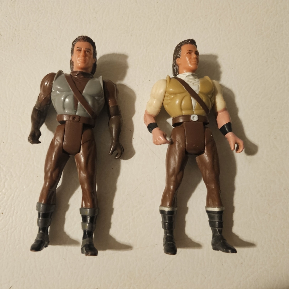 Vintage 1991 Kenner Robin Hood Prince of Thieves action figures Set of 2